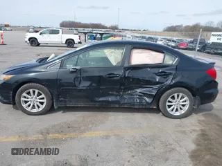 2012 Honda Civic EX with VIN JHMFB2F84CS002015, listed as a IAAI auction lot 41960922 with 188,152 mi miles and . Bid and sale history available at DreamBid. Image 14.