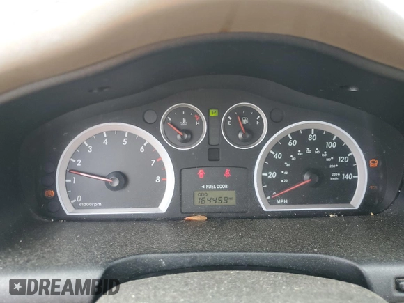 2006 Hyundai Santa Fe GLS with VIN KM8SC73D86U105860, listed as a Copart auction lot 63534064 with 164,459 mi miles and Salvage Title. Bid and sale history available at carsss.com. Image 9.