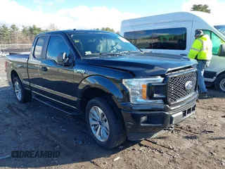 2018 Ford F-150 XL with VIN 1FTEX1EP4JFA53313, listed as a IAAI auction lot 40919891 with 129,062 mi miles and . Bid and sale history available at DreamBid. Image 1.