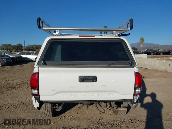 2023 Toyota Tacoma SR with VIN 3TYRX5GN9PT072800, listed as a IAAI auction lot 41622901 with 14,528 mi miles and . Bid and sale history available at DreamBid. Image 16.