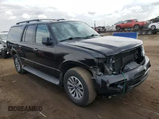 2017 Ford Expedition EL XLT with VIN 1FMJK1JT9HEA56462, listed as a Copart auction lot 70054214 with 145,927 mi miles and Salvage Title. Bid and sale history available at carsss.com. Image 4.