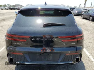 2024 Genesis GV70 2.5T with VIN 5NMMADTB3RH015771, listed as a Copart auction lot 60168085 with 9,800 mi miles and Salvage title. Bid and sale history available at DreamBid. Image 6.