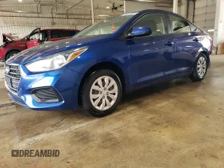 2021 Hyundai Accent SE with VIN 3KPC24A61ME129220, listed as a Copart auction lot 59672435 with 84,007 mi miles and Salvage title. Bid and sale history available at DreamBid. Image 1.