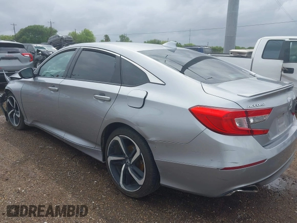 2019 Honda Accord Sedan Sport 1.5T with VIN 1HGCV1F37KA004535, listed as a IAAI auction lot 41867441 with 80,729 mi miles. Bid and sale history available at carsss.com. Image 3.