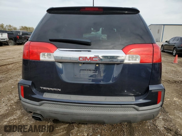 2016 GMC Terrain SLE with VIN 2GKALMEK9G6100679, listed as a Copart auction lot 88978995 with 96,060 mi miles and Salvage Title. Bid and sale history available at carsss.com. Image 6.