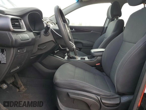 2016 Kia Sorento LX with VIN 5XYPGDA57GG001257, listed as a Copart auction lot 50191105 with 116,632 mi miles and Salvage Title. Bid and sale history available at DreamBid. Image 7.