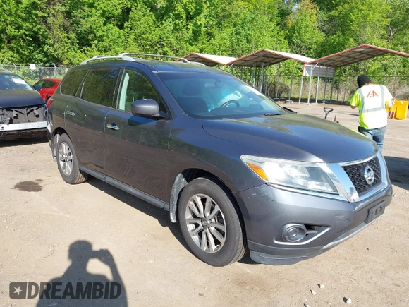 2013 Nissan Pathfinder SV with VIN 5N1AR2MM0DC672059, listed as a IAAI auction lot 42137816 with 138,853 mi miles and . Bid and sale history available at DreamBid. Image 1.