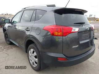 2015 Toyota RAV4 LE with VIN 2T3BFREVXFW277470, listed as a IAAI auction lot 42063725 with 119,122 mi miles. Bid and sale history available at carsss.com. Image 3.