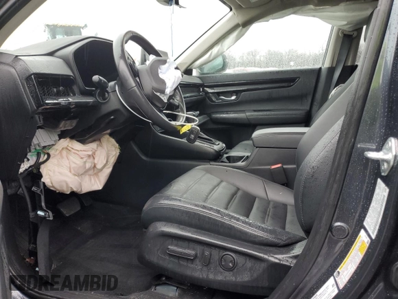 2024 Honda CR-V EX-L with VIN 2HKRS3H79RH323368, listed as a Copart auction lot 44895105 with 14,450 mi miles and Salvage Title. Bid and sale history available at DreamBid. Image 7.