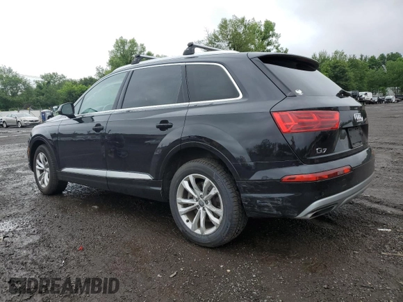 2019 Audi Q7 Premium with VIN WA1AHAF75KD024615, listed as a Copart auction lot 61334565 with 56,833 mi miles and Salvage title. Bid and sale history available at DreamBid. Image 2.