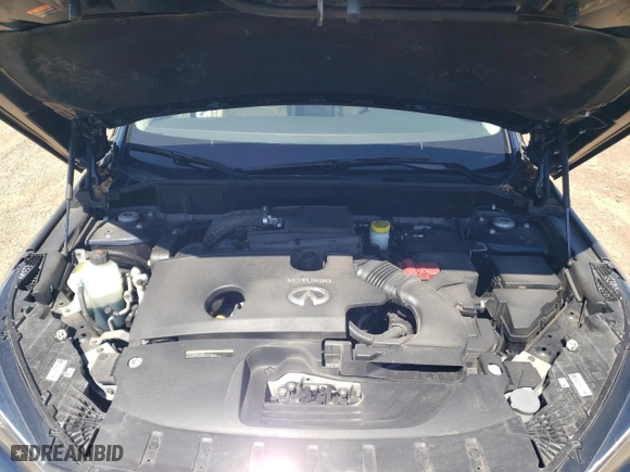 2022 Infiniti QX50 LUXE with VIN 3PCAJ5BBXNF115520, listed as a Copart auction lot 58223974 with 18,304 mi miles and Salvage Title. Bid and sale history available at carsss.com. Image 12.