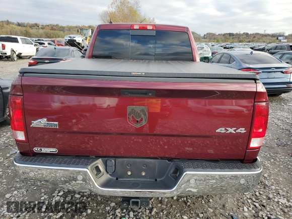 2018 Ram 1500 SLT with VIN 1C6RR7GG0JS218610, listed as a Copart auction lot 79170104 with 73,599 mi miles and Salvage title. Bid and sale history available at DreamBid. Image 6.