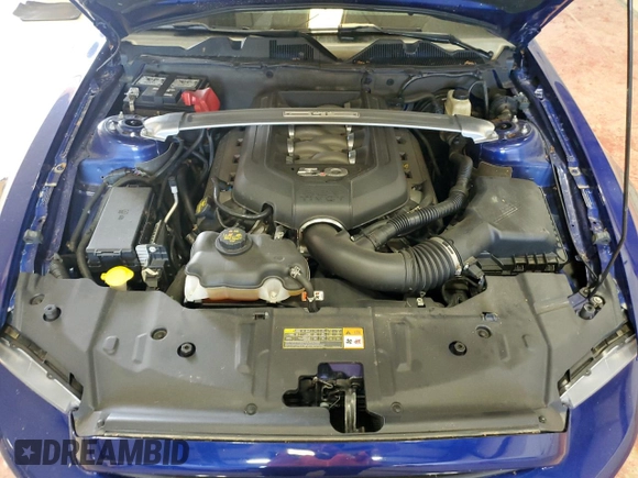 2014 Ford Mustang GT with VIN 1ZVBP8CF4E5245006, listed as a Copart auction lot 56362415 with 68,423 mi miles and Salvage title. Bid and sale history available at DreamBid. Image 11.
