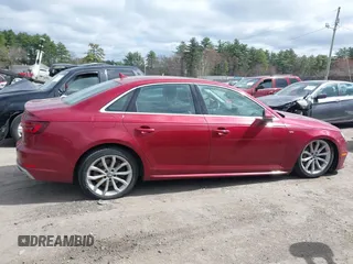 2019 Audi A4 Premium Plus z VIN WAUENAF49KN004753, wystawiony jako IAAI lot #42012315 z przebiegiem 105 208 mil mil oraz . Historia ofert i sprzedaży dostępna na DreamBid. Obrazek 13.