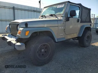 2004 Jeep Wrangler X with VIN 1J4FA39S04P738580, listed as a Copart auction lot 52227925 with 124,789 mi miles and Salvage Title. Bid and sale history available at carsss.com. Image 1.
