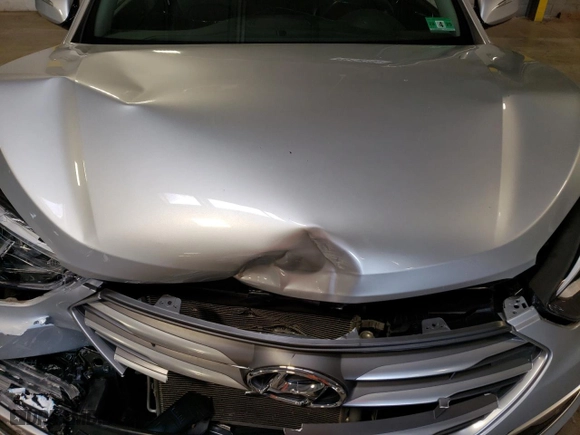 2018 Hyundai Santa Fe Sport Limited with VIN 5XYZUDLAXJG555265, listed as a Copart auction lot 68753783 with 38,768 mi miles. Bid and sale history available at carsss.com. Image 13.