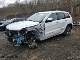 2016 Jeep Grand Cherokee Limited 75th Anniversary with VIN 1C4RJFBG6GC342238, listed as a Copart auction lot 47410885 with 86,859 mi miles and Salvage Title. Bid and sale history available at carsss.com. Image 1.