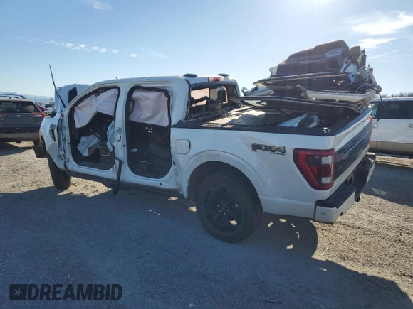 2023 Ford F-150 XL with VIN 1FTFW1E81PFA55626, listed as a Copart auction lot 88114635 with 0 mi miles and Salvage Title. Bid and sale history available at carsss.com. Image 2.