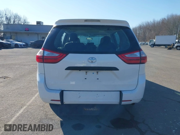 2017 Toyota Sienna L with VIN 5TDZZ3DC7HS776329, listed as a IAAI auction lot 41743217 with 141,181 mi miles and . Bid and sale history available at DreamBid. Image 16.