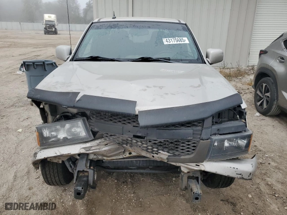 2009 Chevrolet Colorado LT w/1LT with VIN 1GCCS139798104443, listed as a Copart auction lot 43175685 with 0 mi miles and Non Repairable. Bid and sale history available at carsss.com. Image 5.