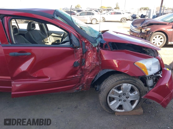 2007 Dodge Caliber SXT with VIN 1B3JB48B07D506489, listed as a IAAI auction lot 41664428 with 162,137 mi miles and . Bid and sale history available at DreamBid. Image 6.