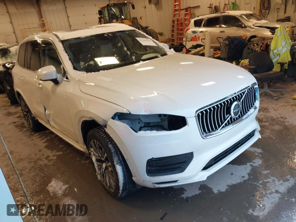 2022 Volvo XC90 Momentum with VIN YV4102PK0N1801551, listed as a IAAI auction lot 41296538 with 35,710 mi miles and . Bid and sale history available at DreamBid. Image 1.