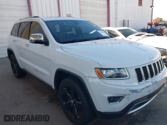 2014 Jeep Grand Cherokee Limited with VIN 1C4RJFBG4EC364039, listed as a IAAI auction lot 41745634 with 117,170 mi miles. Bid and sale history available at carsss.com. Image 13.