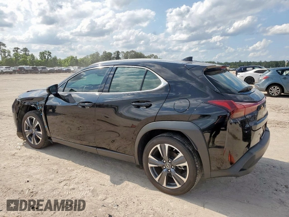 2024 Lexus UX 250h with VIN JTHX6JBH8R2172668, listed as a Copart auction lot 58179335 with 12,581 mi miles and Salvage title. Bid and sale history available at DreamBid. Image 2.