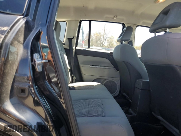 2007 Jeep Compass Sport with VIN 1J8FF47W97D431474, listed as a Copart auction lot 53713045 with 146,370 mi miles and Salvage Title. Bid and sale history available at carsss.com. Image 11.