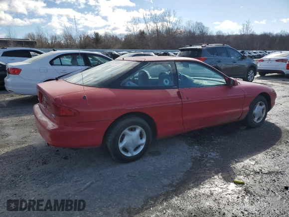 1993 Ford Probe z VIN 1ZVCT20A1P5153604, wystawiony jako Copart lot #45632825 z przebiegiem 33 246 mil mil oraz Nie do naprawy • Non repairable. Historia ofert i sprzedaży dostępna na DreamBid. Obrazek 3.
