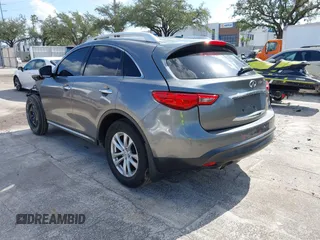 2013 Infiniti FX with VIN JN8CS1MU0DM140711, listed as a IAAI auction lot 40796518 with 179,386 mi miles and . Bid and sale history available at DreamBid. Image 3.
