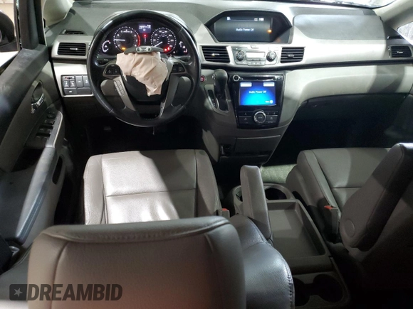 2016 Honda Odyssey EX-L with VIN 5FNRL5H63GB153195, listed as a Copart auction lot 53868175 with 142,597 mi miles and Salvage Title. Bid and sale history available at carsss.com. Image 8.