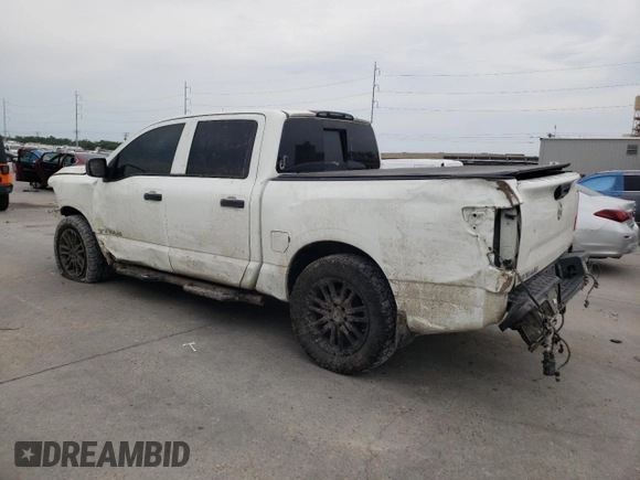 2021 Nissan Titan SV with VIN 1N6AA1EC2MN506607, listed as a Copart auction lot 57905485 with 68,690 mi miles and Salvage title. Bid and sale history available at DreamBid. Image 2.
