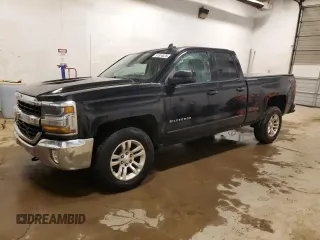 2018 Chevrolet Silverado 1500 LT with VIN 1GCVKREC5JZ108523, listed as a Copart auction lot 51514535 with 156,695 mi miles and Clean Title. Bid and sale history available at DreamBid. Image 1.