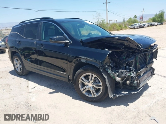 2022 GMC Terrain SLE with VIN 3GKALMEV5NL250856, listed as a IAAI auction lot 42486826 with 34,328 mi miles and . Bid and sale history available at DreamBid. Image 1.