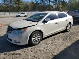 2012 Buick LaCrosse Leather with VIN 1G4GC5ER9CF318982, listed as a Copart auction lot 49837835 with 186,041 mi miles and Salvage Title. Bid and sale history available at carsss.com. Image 1.