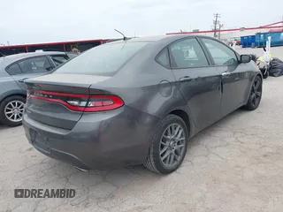 2015 Dodge Dart SXT with VIN 1C3CDFBB9FD242777, listed as a IAAI auction lot 42078230 with 125,905 mi miles. Bid and sale history available at carsss.com. Image 4.
