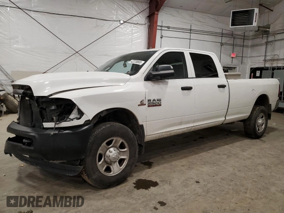 2018 Ram 2500 Tradesman with VIN 3C6UR5HL8JG352041, listed as a Copart auction lot 42220865 with 253,556 mi miles and Salvage title. Bid and sale history available at DreamBid. Image 1.