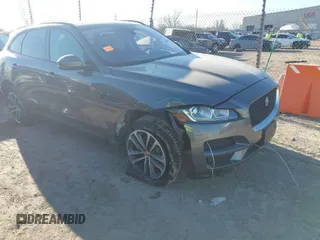 2017 Jaguar F-Pace 35t Premium with VIN SADCJ2BV4HA086650, listed as a IAAI auction lot 41760976 with 78,834 mi miles and . Bid and sale history available at DreamBid. Image 1.