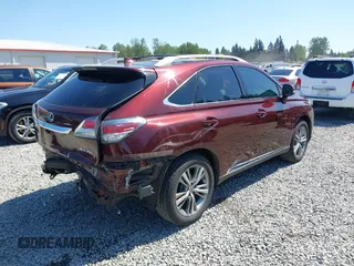 2015 Lexus RX 350 with VIN 2T2BK1BA0FC290068, listed as a IAAI auction lot 42173248 with 158,387 mi miles and . Bid and sale history available at DreamBid. Image 4.