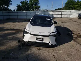 2024 Toyota bZ4X XLE with VIN JTMABACA9RA055806, listed as a Copart auction lot 58301524 with 1,341 mi miles and Salvage Title. Bid and sale history available at carsss.com. Image 11.