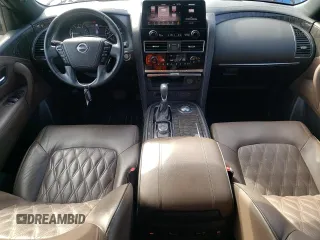 2021 Nissan Armada Platinum with VIN JN8AY2DA9M9373099, listed as a Copart auction lot 44125935 with 79,266 mi miles and Salvage Title. Bid and sale history available at carsss.com. Image 8.