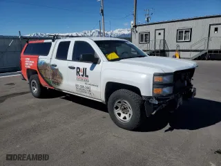 2015 Chevrolet Silverado 1500 LS with VIN 1GCRCPEC8FZ263139, listed as a Copart auction lot 50581995 with 218,214 mi miles and Salvage Title. Bid and sale history available at carsss.com. Image 4.