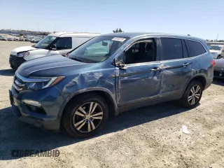 2016 Honda Pilot EX-L with VIN 5FNYF6H50GB008938, listed as a Copart auction lot 50459215 with 102,743 mi miles and Salvage Title. Bid and sale history available at DreamBid. Image 1.