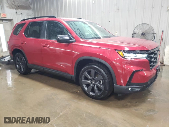 2023 Honda Pilot Sport with VIN 5FNYG1H32PB016439, listed as a Copart auction lot 85322744 with 15,829 mi miles and Salvage Title. Bid and sale history available at carsss.com. Image 4.