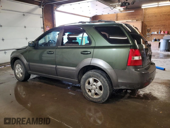 2007 Kia Sorento EX z VIN KNDJC736075707276, wystawiony jako Copart lot #56834855 z przebiegiem 160 544 mil mil oraz Szkoda całkowita • Salvage title. Historia ofert i sprzedaży dostępna na DreamBid. Obrazek 2.