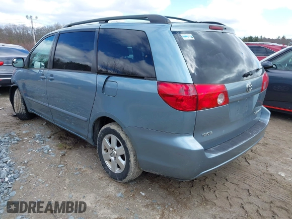 2006 Toyota Sienna CE with VIN 5TDZA23C36S537957, listed as a IAAI auction lot 41969263 with 103,149 mi miles. Bid and sale history available at carsss.com. Image 3.