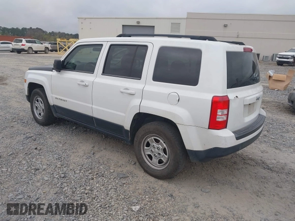 2014 Jeep Patriot Sport with VIN 1C4NJPBAXED504895, listed as a IAAI auction lot 41837883 with 272,331 mi miles. Bid and sale history available at carsss.com. Image 3.