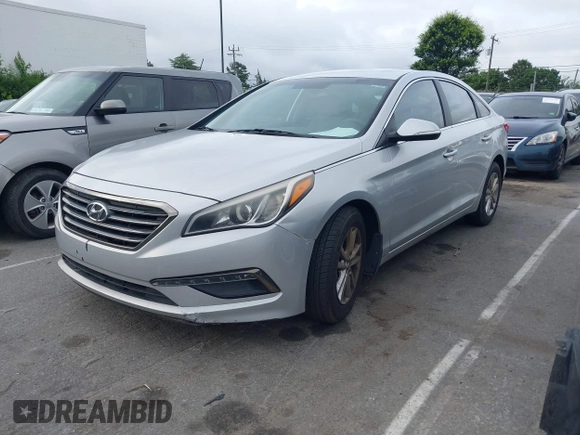 2016 Hyundai Sonata Eco z VIN 5NPE24AA6GH264853, wystawiony jako IAAI lot #42474075 z przebiegiem 169 571 mil mil oraz . Historia ofert i sprzedaży dostępna na DreamBid. Obrazek 2.