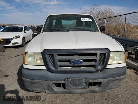 2004 Ford Ranger XL Fleet with VIN 1FTZR11E64PA15774, listed as a Copart auction lot 43874215 with 112,979 mi miles and Clean Title. Bid and sale history available at carsss.com. Image 5.